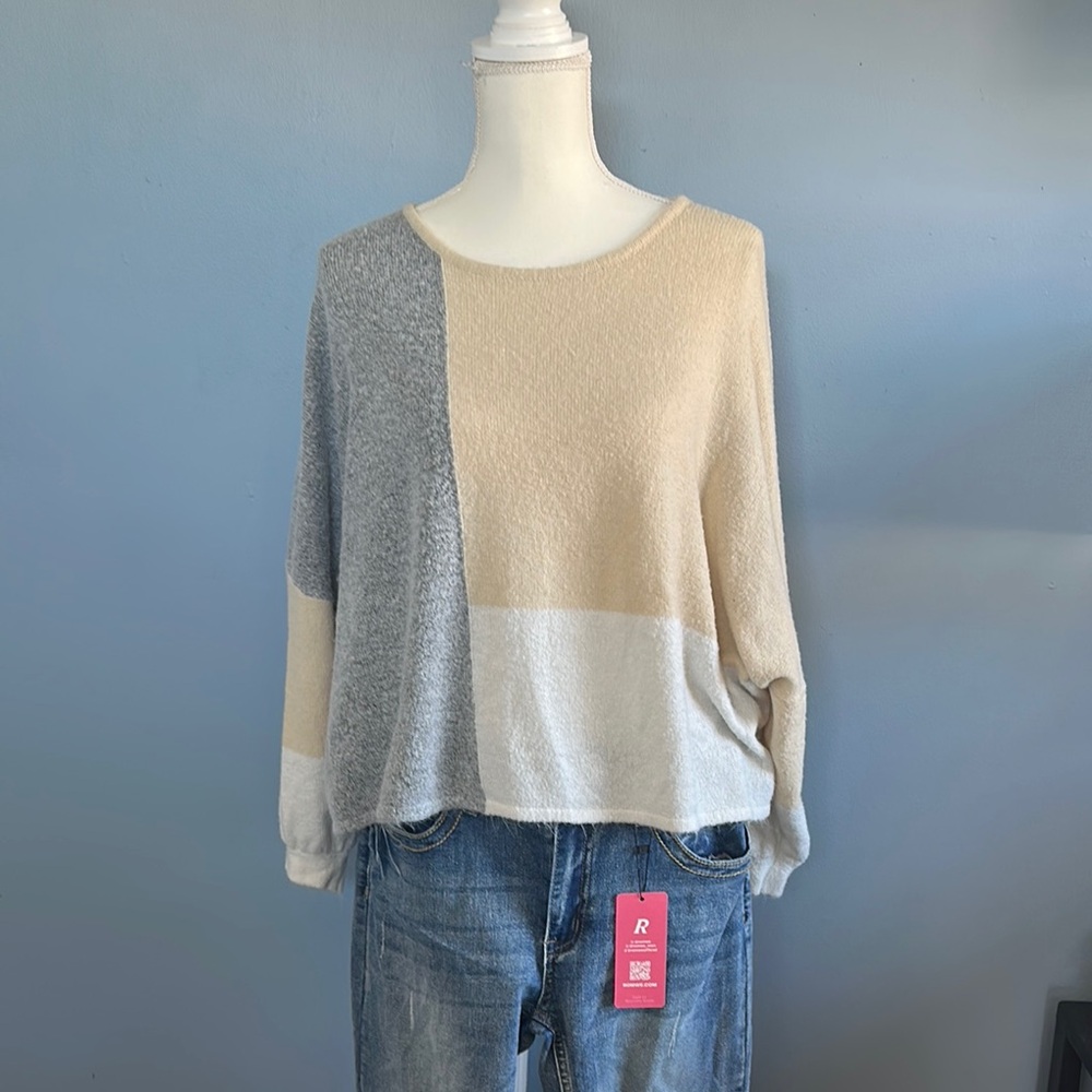 Color Block Sweater